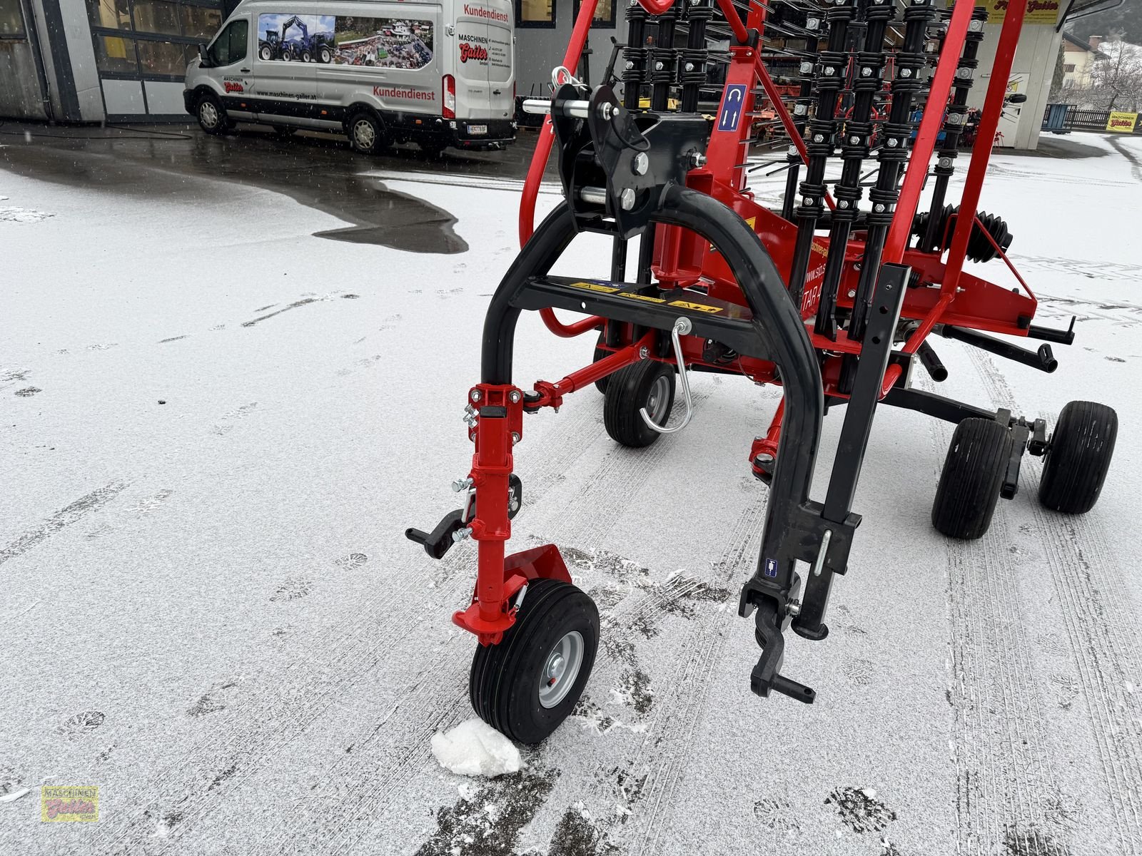 Schwader Türe ait SIP Star 400/11 Einkreiselschwader mit Tastrad, Neumaschine içinde Kötschach (resim 15)