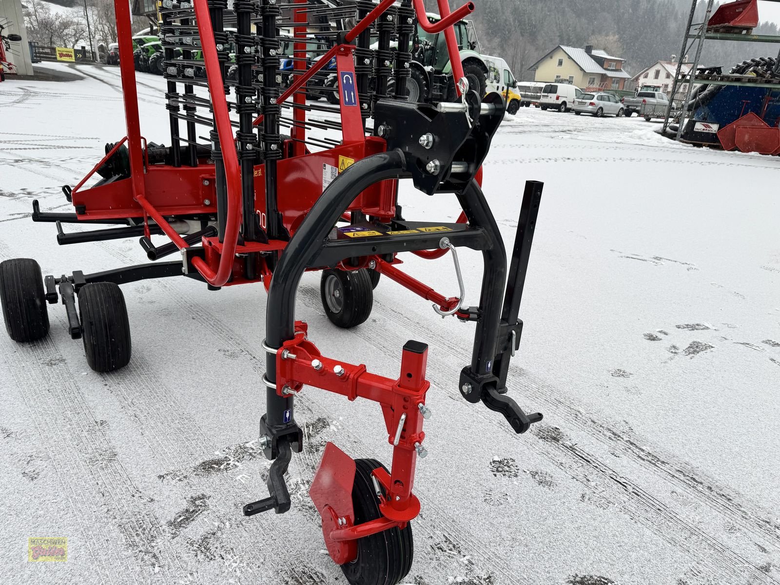 Schwader Türe ait SIP Star 400/11 Einkreiselschwader mit Tastrad, Neumaschine içinde Kötschach (resim 16)