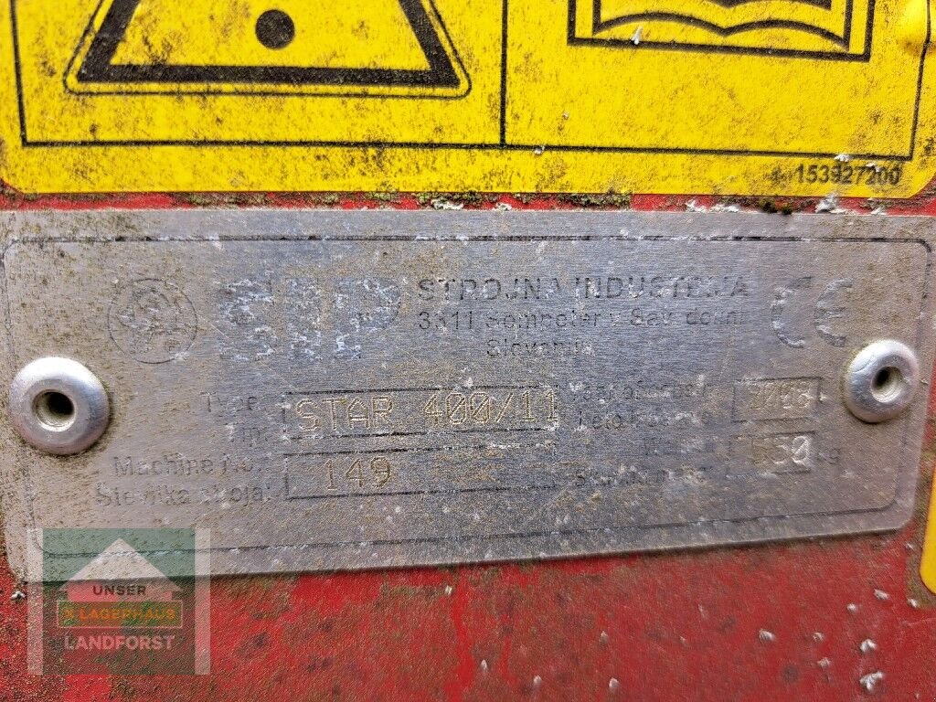 Schwader tip SIP Star 400/11, Gebrauchtmaschine in Kapfenberg (Poză 6)