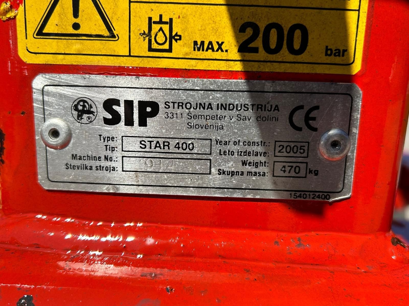 Schwader del tipo SIP Star 400, Gebrauchtmaschine en Kirchdorf (Imagen 13)