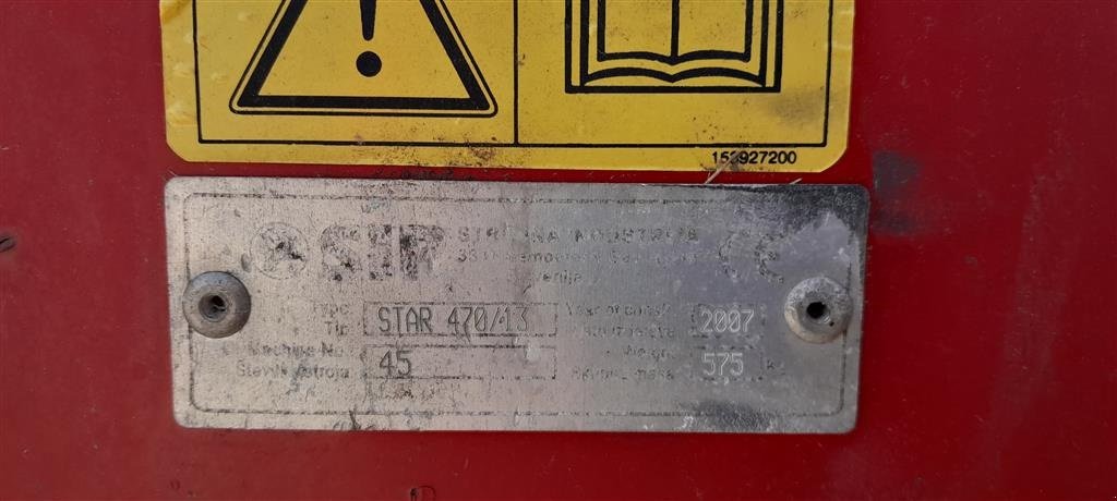 Schwader of the type SIP Star 470/13, Gebrauchtmaschine in Møldrup (Picture 4)