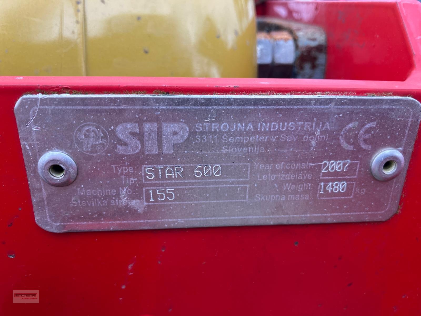 Schwader del tipo SIP Star 600, Gebrauchtmaschine en Pähl (Imagen 13)