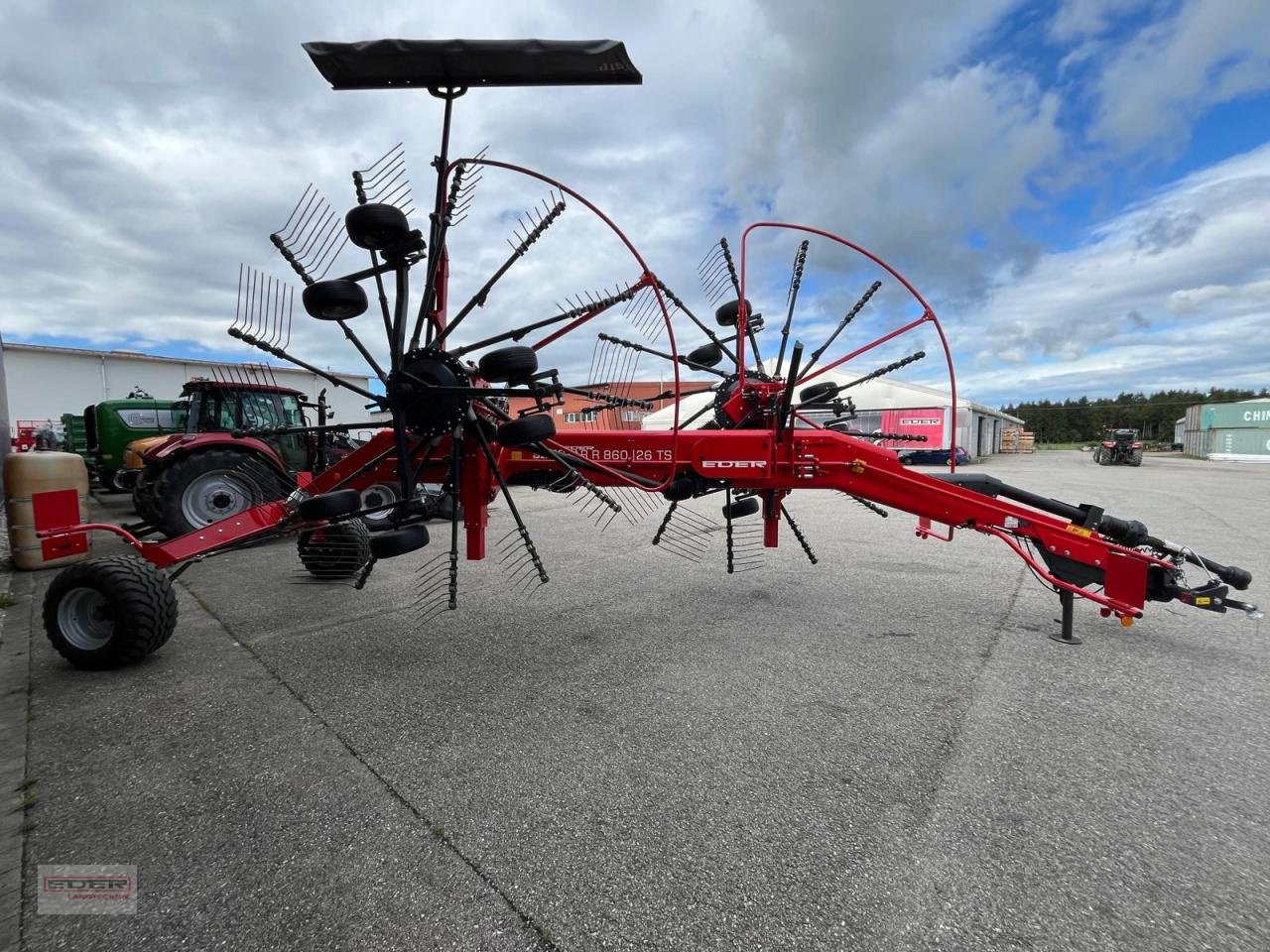 Schwader des Typs SIP Star R 860/26 TS H, Vorführmaschine in Tuntenhausen (Bild 4)