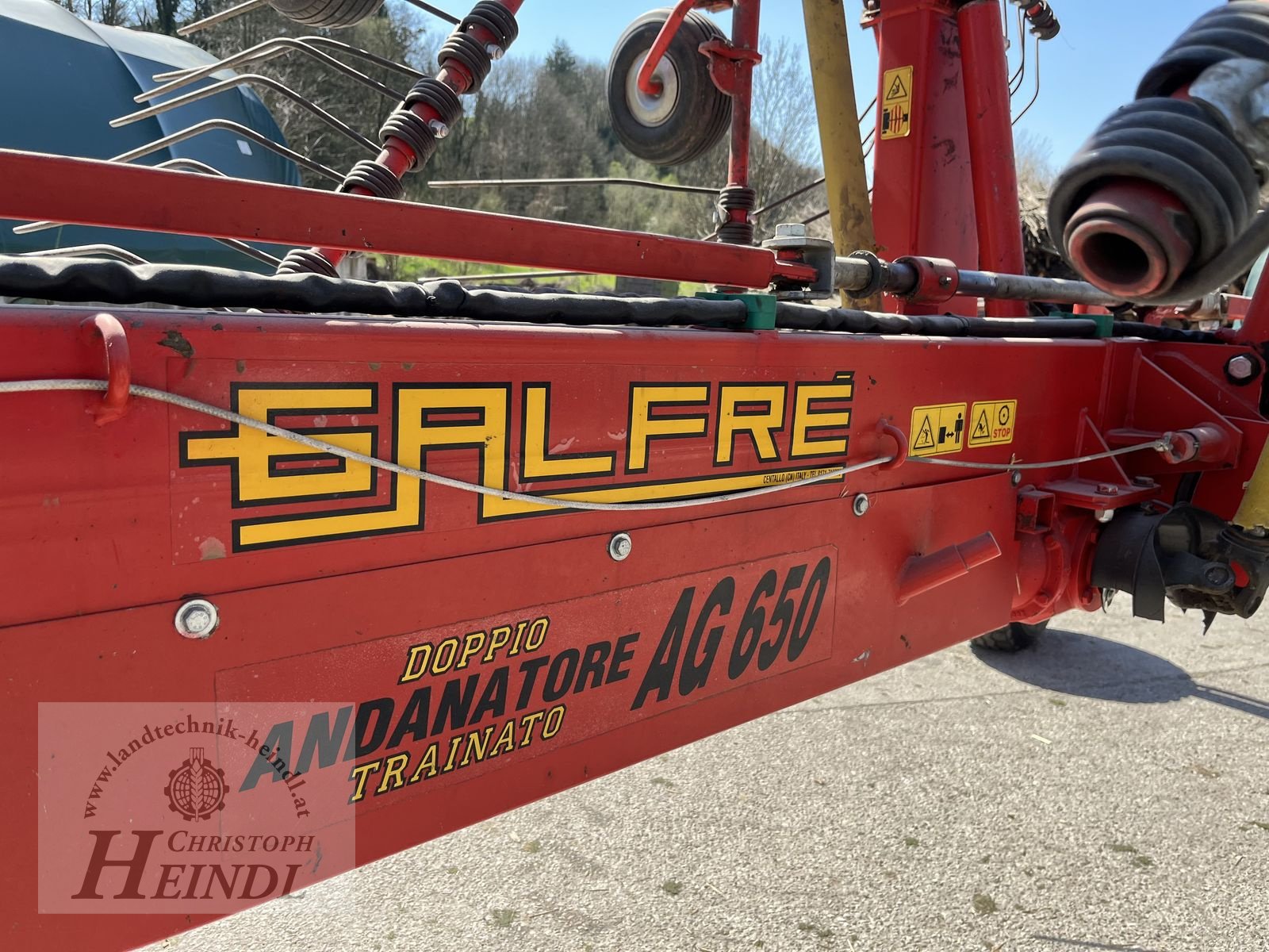 Schwader tipa Sonstige AG 650, Gebrauchtmaschine u Stephanshart (Slika 7)