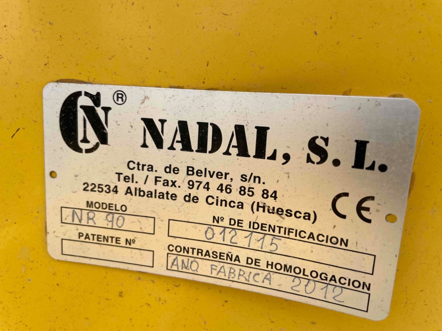 Schwader типа Sonstige Andaineur TRANS-AND940 Nadal, Gebrauchtmaschine в LA SOUTERRAINE (Фотография 5)