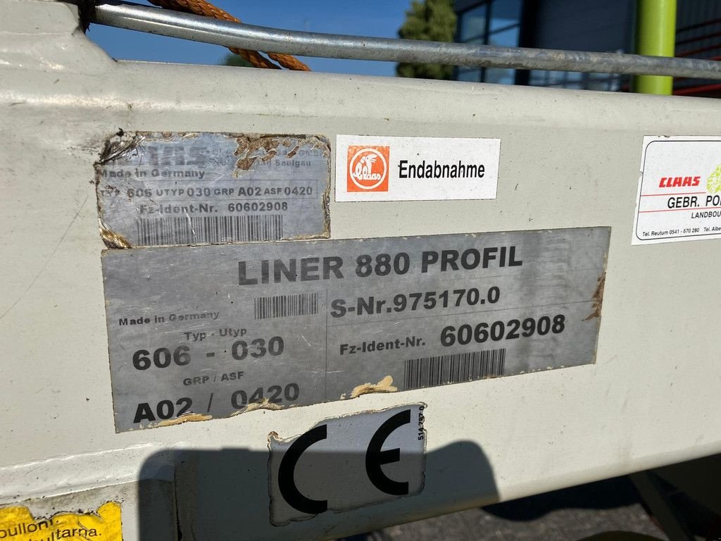 Schwader of the type Sonstige Claas Hark Liner 880, Gebrauchtmaschine in Wierden (Picture 3)