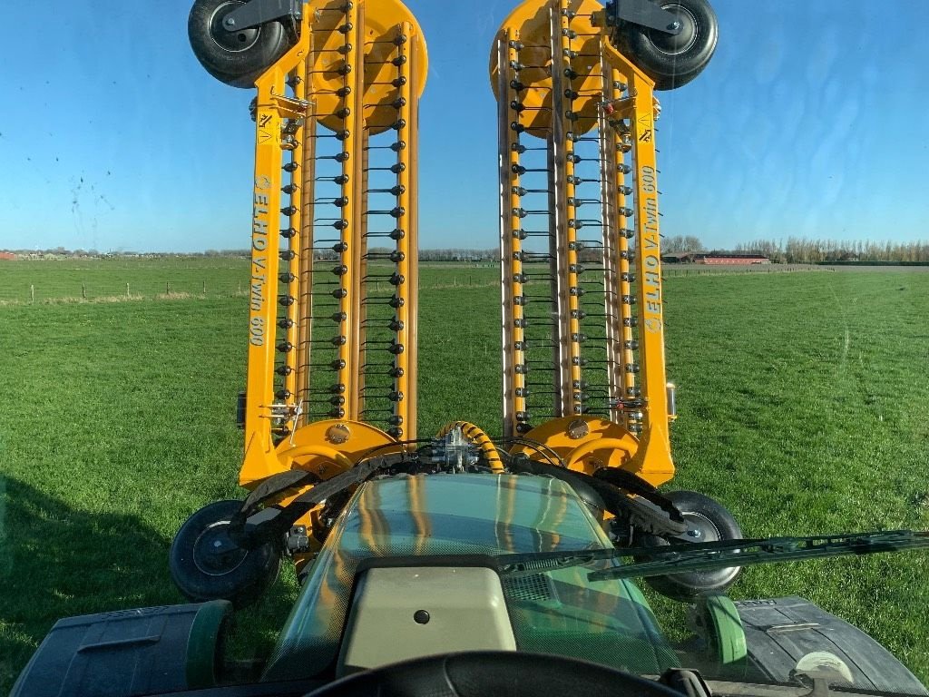 Schwader tip Sonstige ELHO V-Twin 600 zwader fronthark balkenhark zwad hark, Neumaschine in Warmenhuizen (Poză 5)