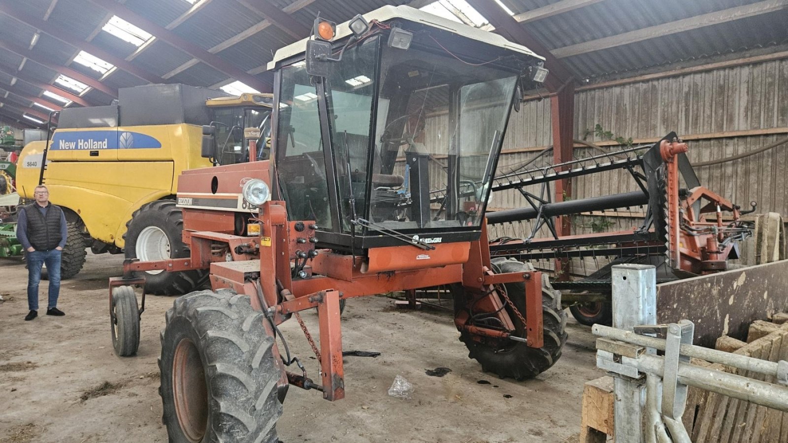 Schwader типа Sonstige Hesston 8100, Gebrauchtmaschine в Herning (Фотография 3)