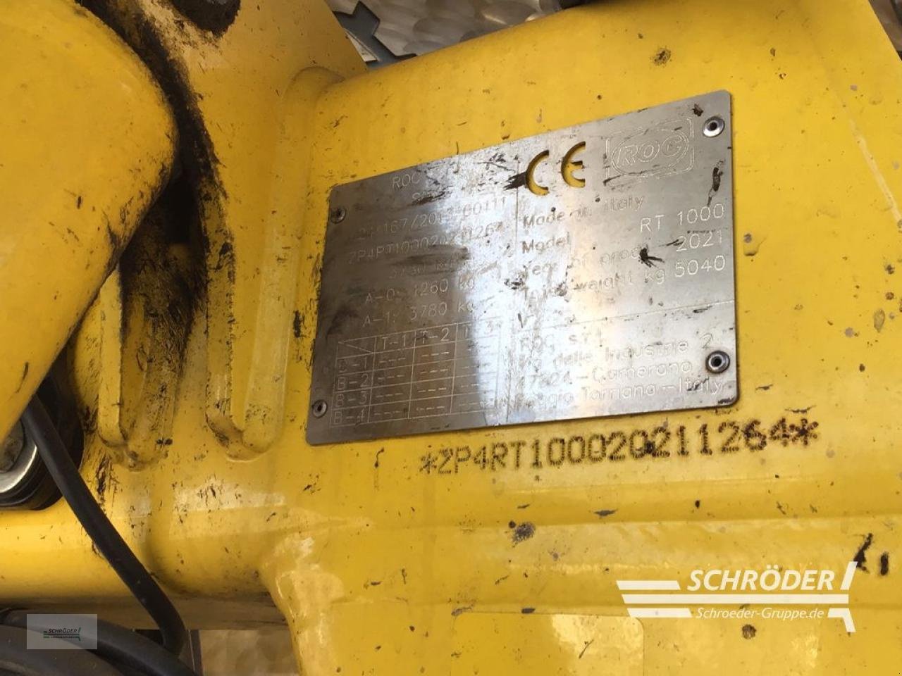 Schwader des Typs Sonstige ROC - RT 1000, Gebrauchtmaschine in Penzlin (Bild 3)