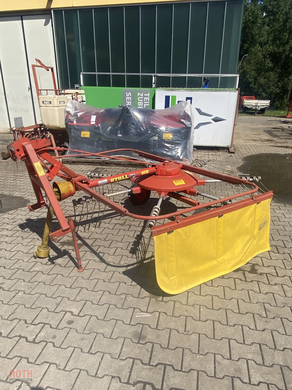 Schwader Türe ait Stoll R 282, Gebrauchtmaschine içinde Untermünkheim (resim 2)