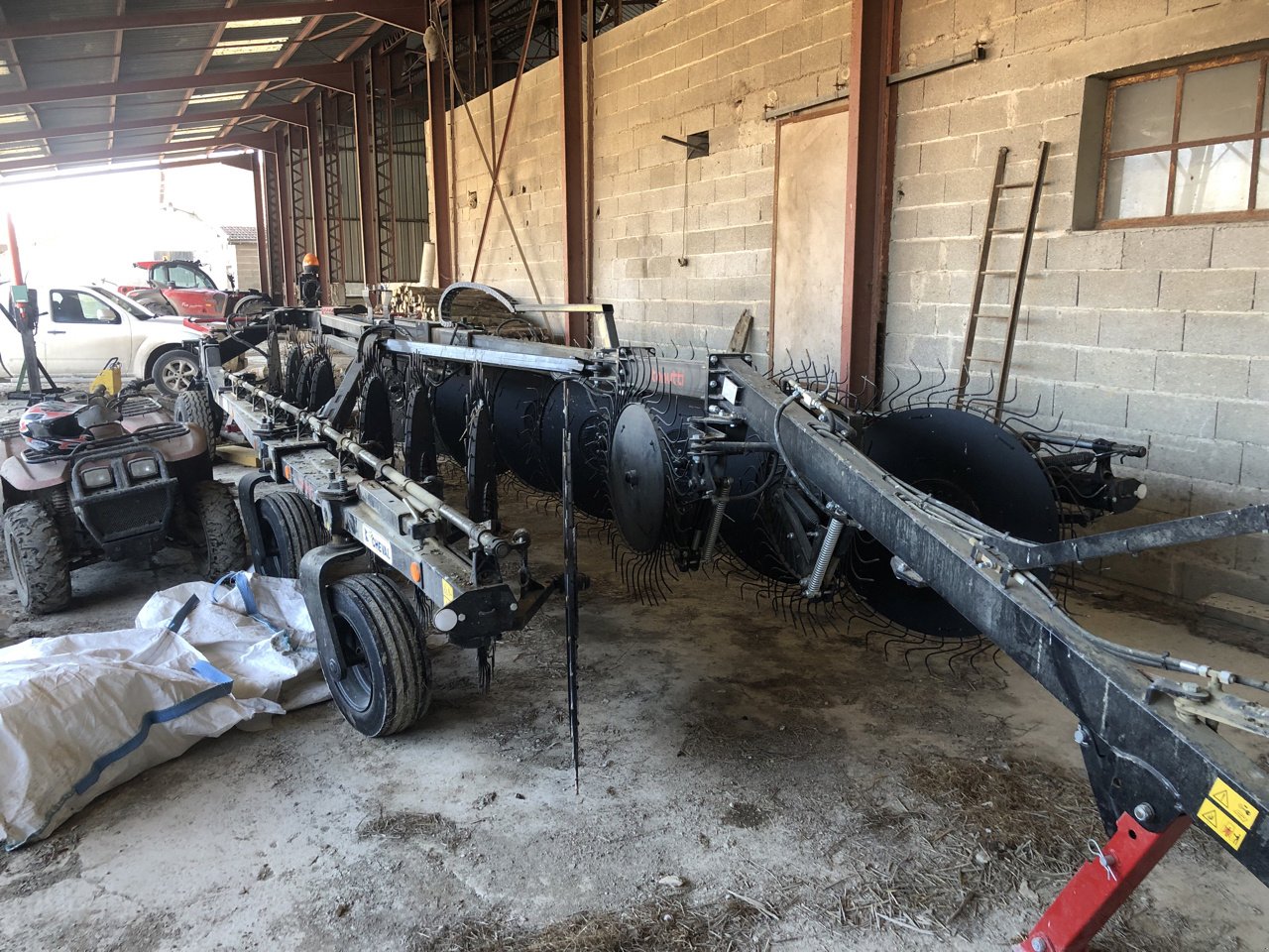 Schwader of the type Tonutti Audax  V16, Gebrauchtmaschine in Lérouville (Picture 1)