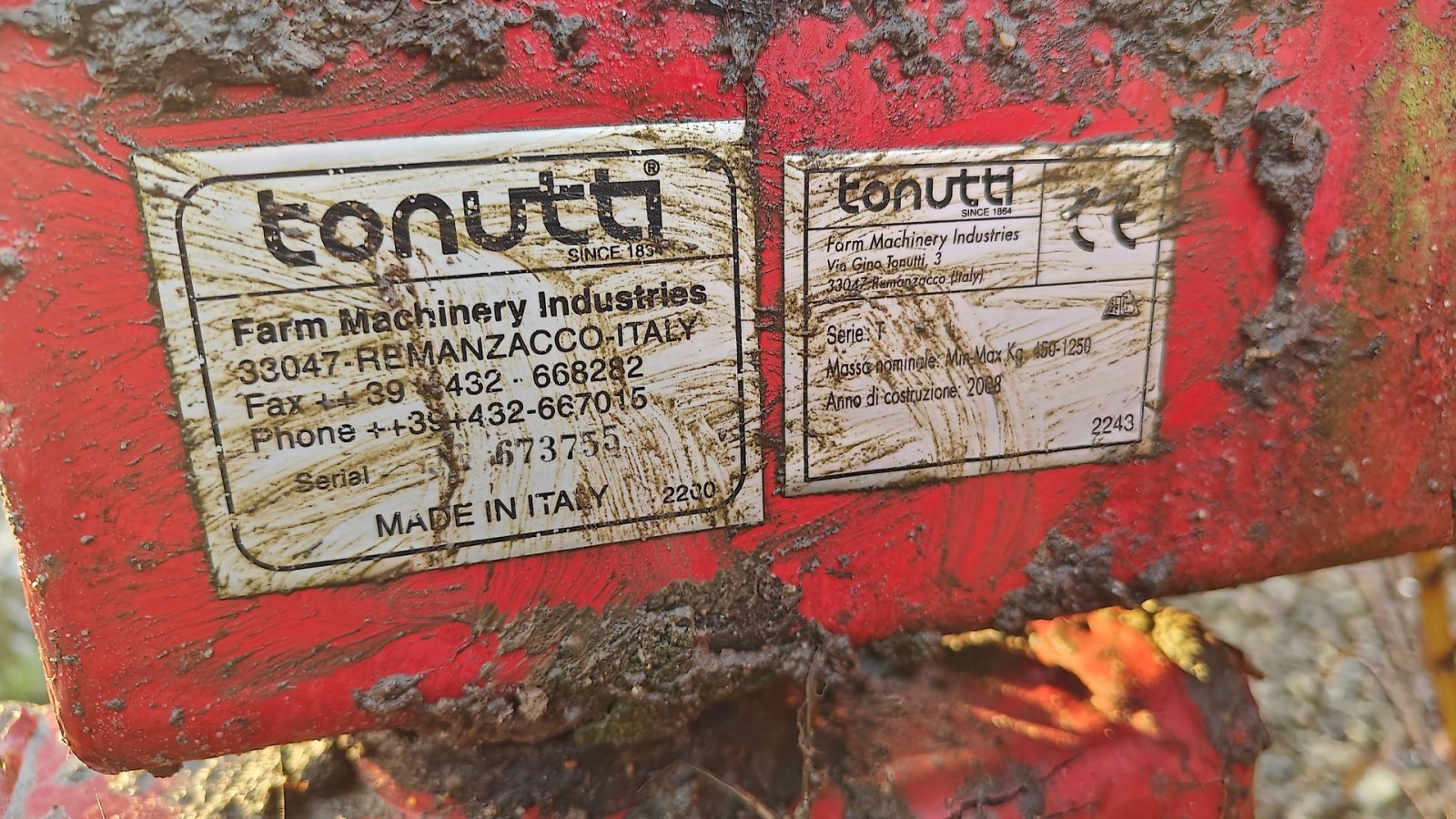 Schwader tip Tonutti T13, Gebrauchtmaschine in Lemvig (Poză 6)