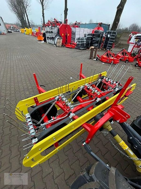 Schwader des Typs Vemac Mini Bandheuwender 150-180 Profi Wender Heuwender Schwader NEU, Neumaschine in Sülzetal OT Osterweddingen (Bild 5)