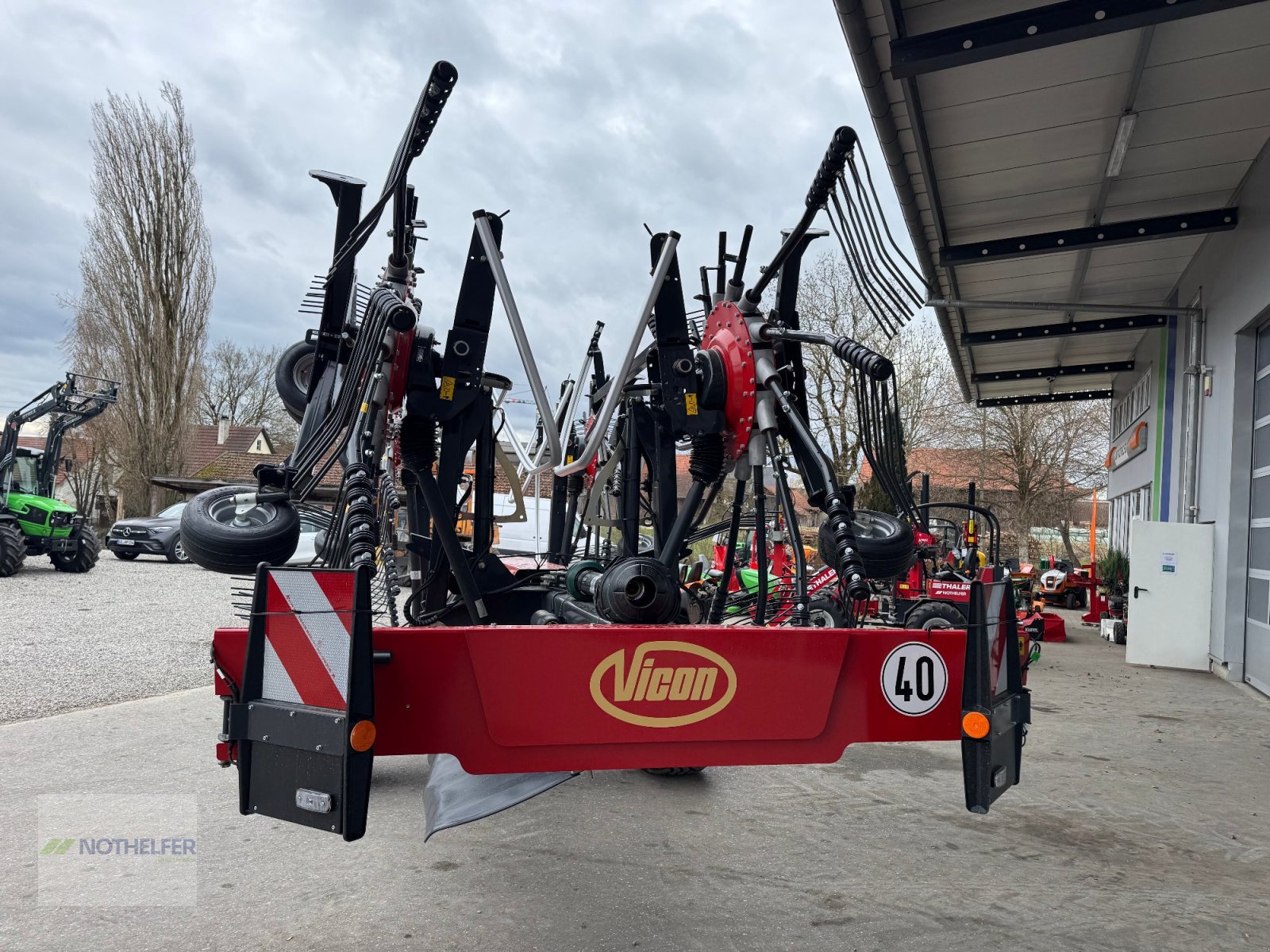 Schwader типа Vicon Andex 1304 Plus, Neumaschine в Pforzen (Фотография 7)