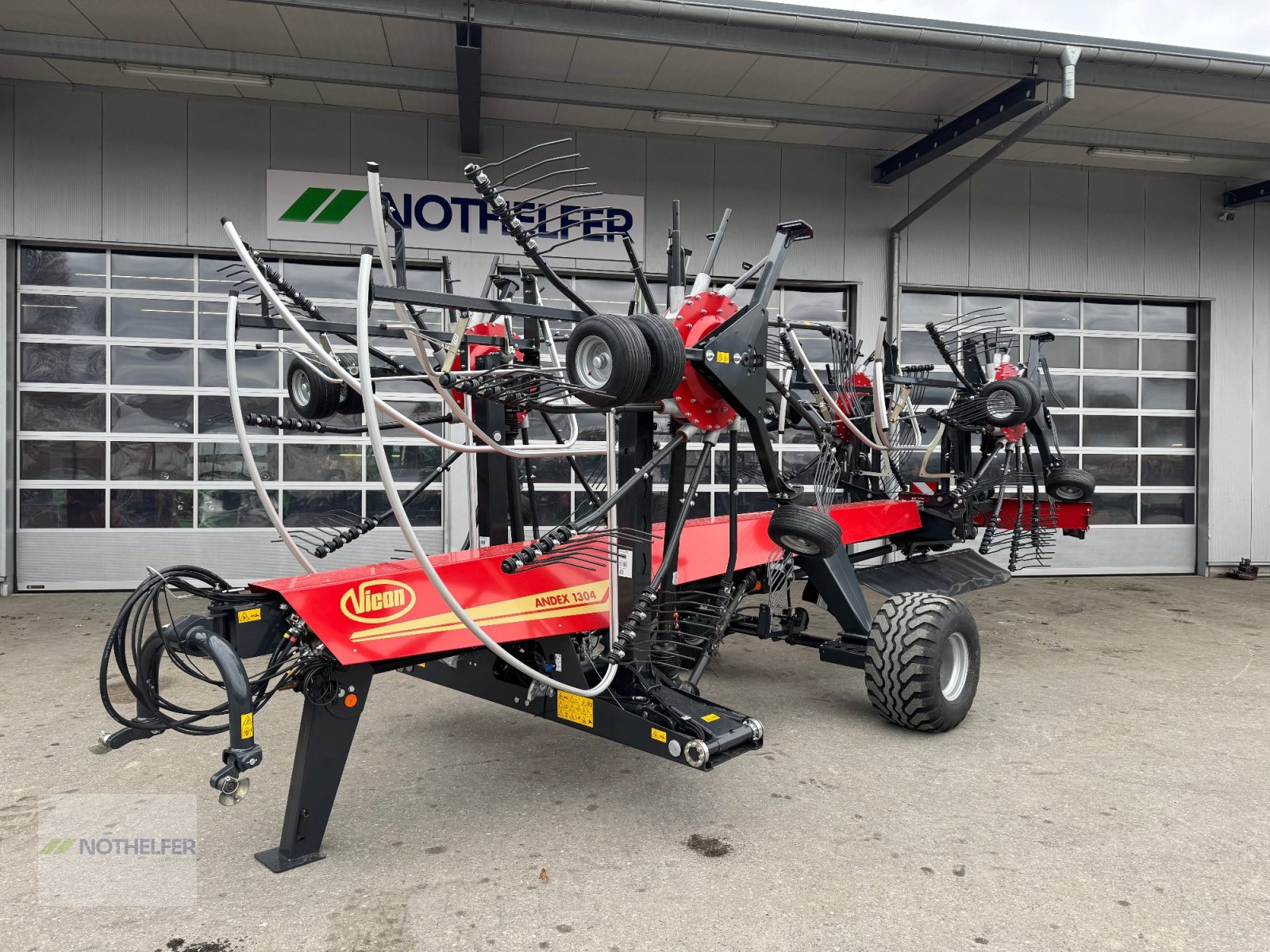 Schwader типа Vicon Andex 1304 Plus, Neumaschine в Pforzen (Фотография 10)