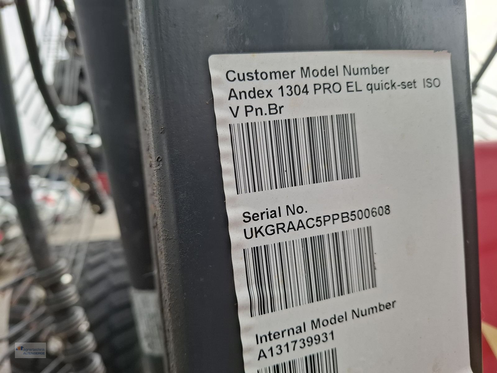 Schwader of the type Vicon Andex 1304 Pro, Neumaschine in Altenberge (Picture 8)