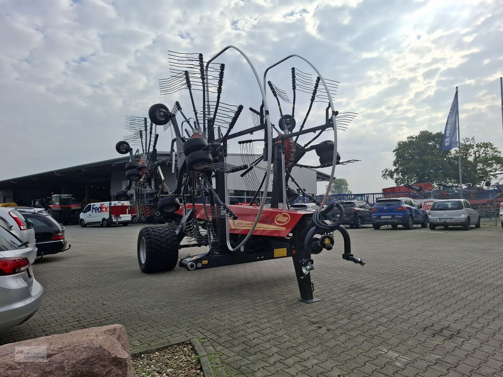 Schwader of the type Vicon Andex 1304 Pro, Neumaschine in Altenberge (Picture 4)