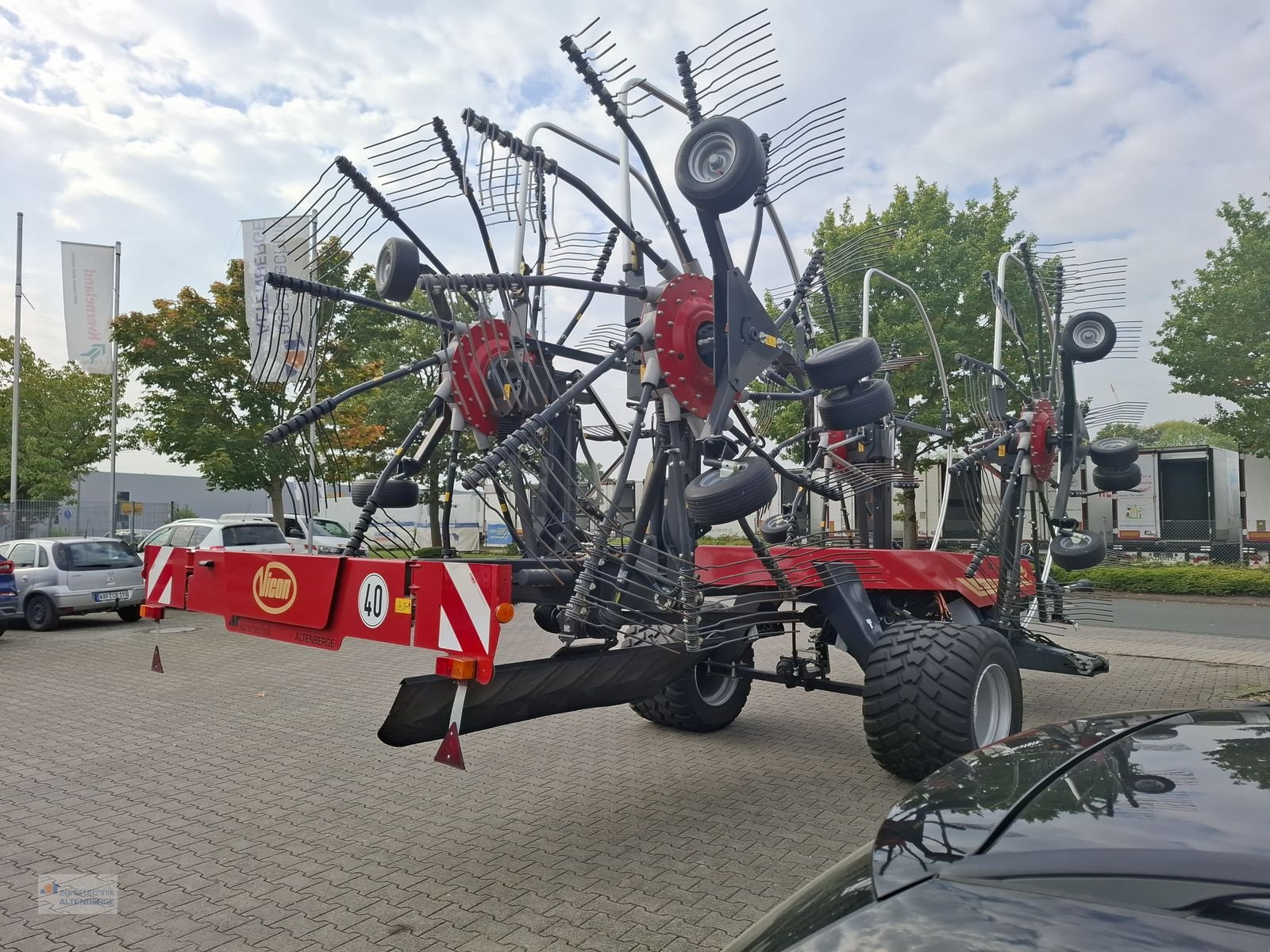 Schwader of the type Vicon Andex 1304 Pro, Neumaschine in Altenberge (Picture 12)