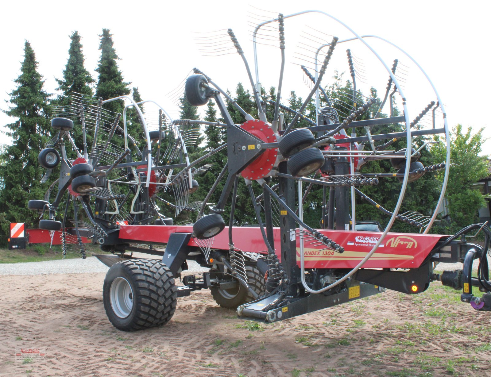 Schwader typu Vicon Andex 1304, Neumaschine v Ansbach (Obrázek 1)
