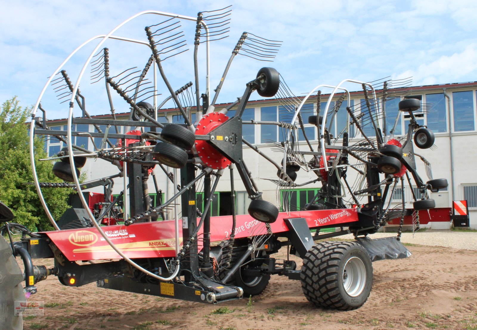 Schwader typu Vicon Andex 1304, Neumaschine v Ansbach (Obrázek 2)