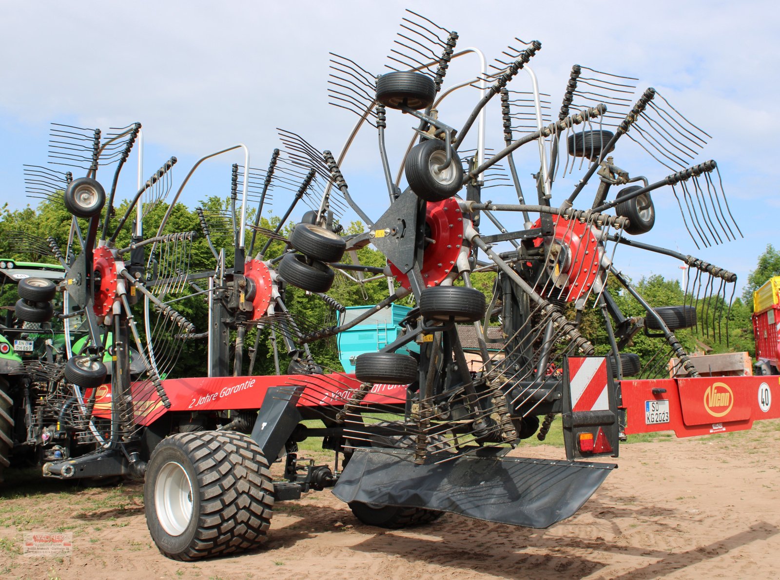 Schwader typu Vicon Andex 1304, Neumaschine v Ansbach (Obrázek 3)