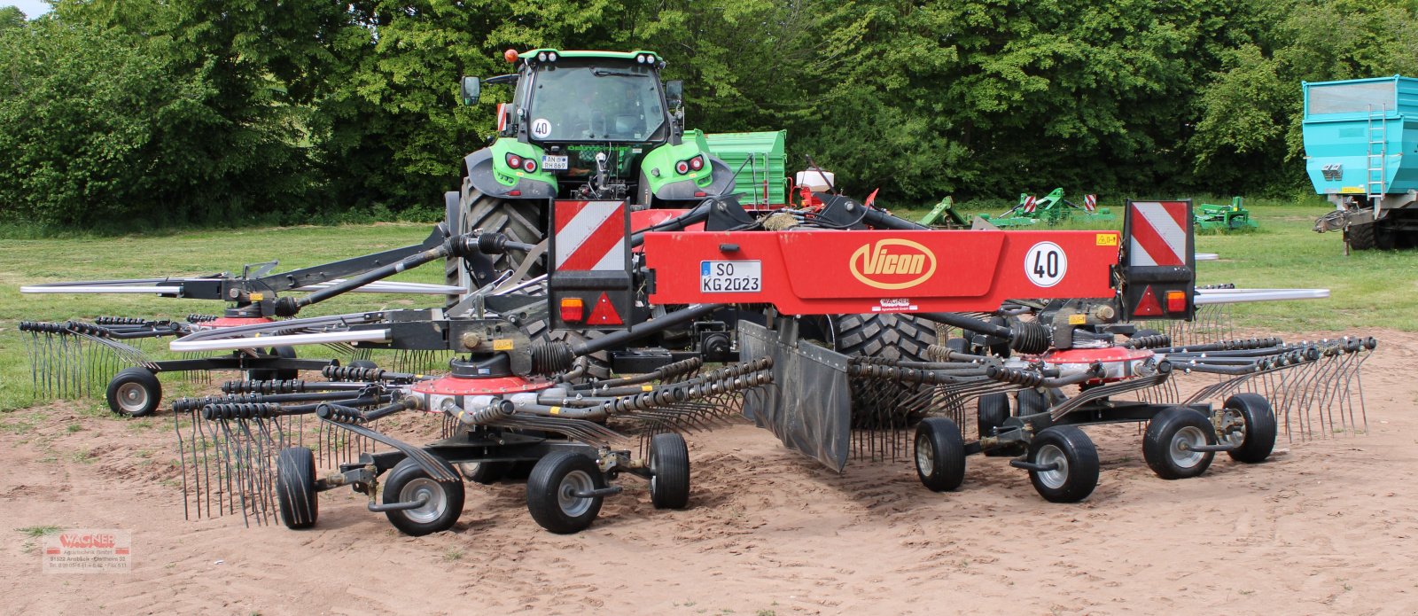 Schwader typu Vicon Andex 1304, Neumaschine v Ansbach (Obrázek 5)