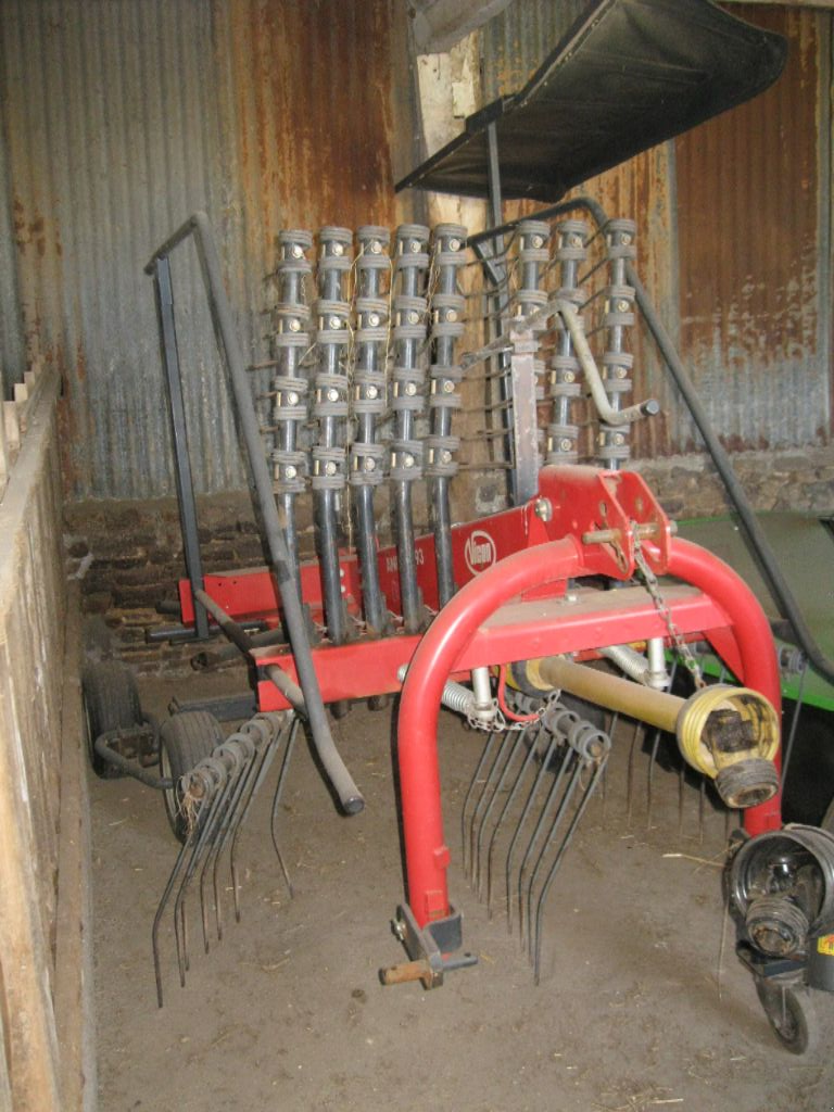 Schwader Türe ait Vicon Andex 393, Gebrauchtmaschine içinde BRECE (resim 4)