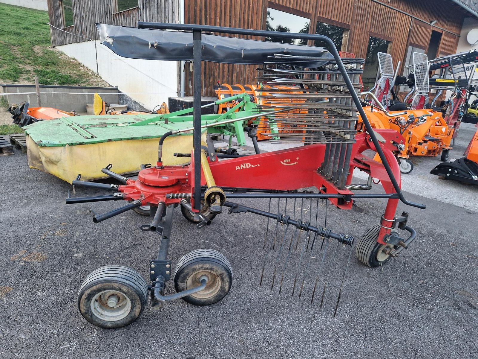 Schwader of the type Vicon Andex 393, Gebrauchtmaschine in Grünbach (Picture 4)