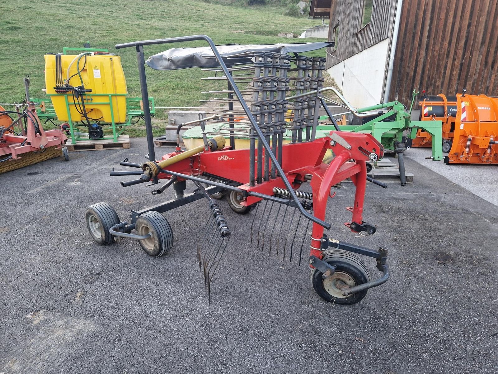 Schwader of the type Vicon Andex 393, Gebrauchtmaschine in Grünbach (Picture 1)