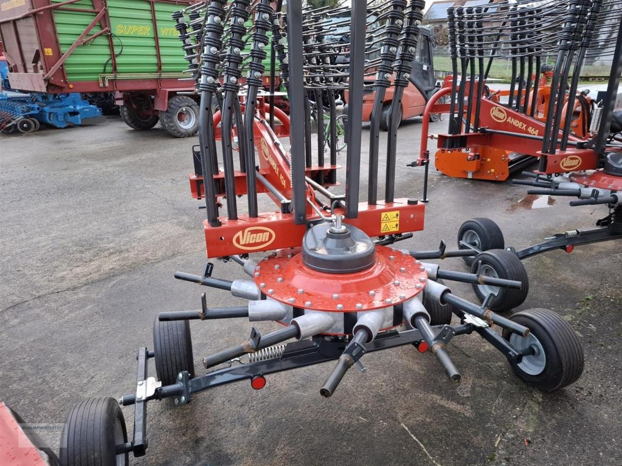 Schwader of the type Vicon ANDEX 424, Neumaschine in Unterdietfurt (Picture 7)