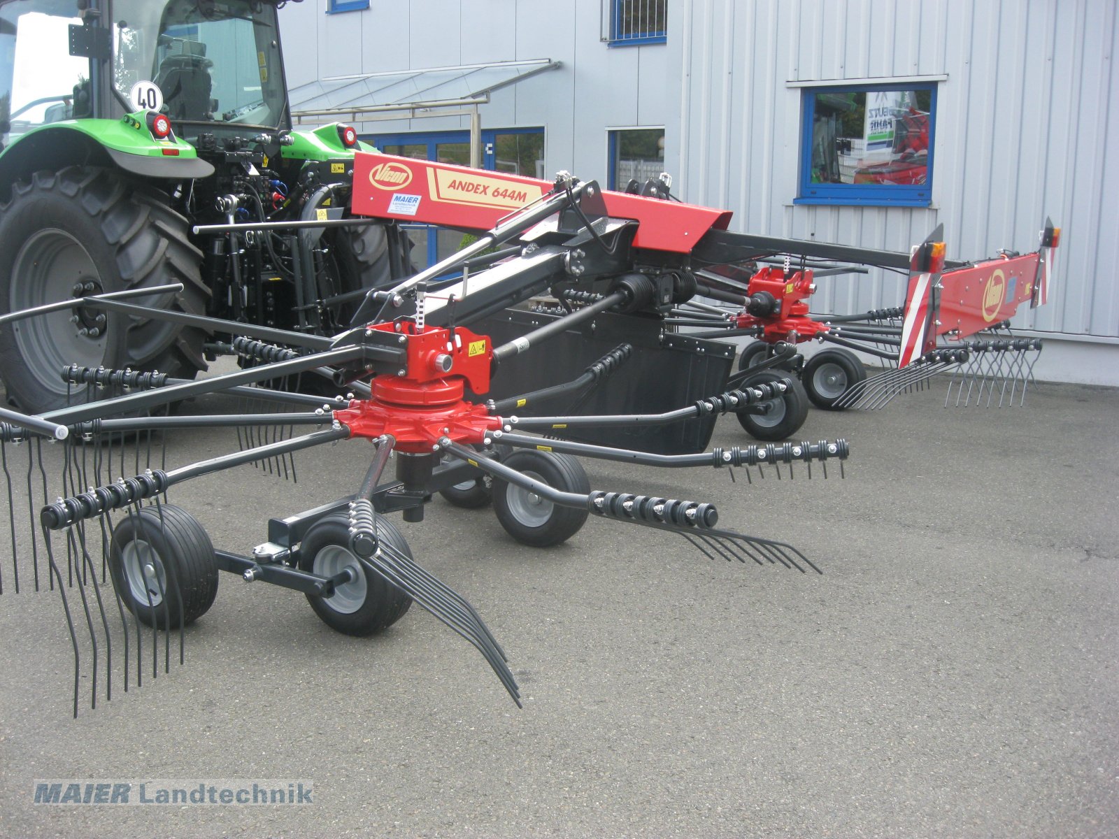 Schwader des Typs Vicon Andex 644 M, Neumaschine in Dieterskirchen (Bild 6)