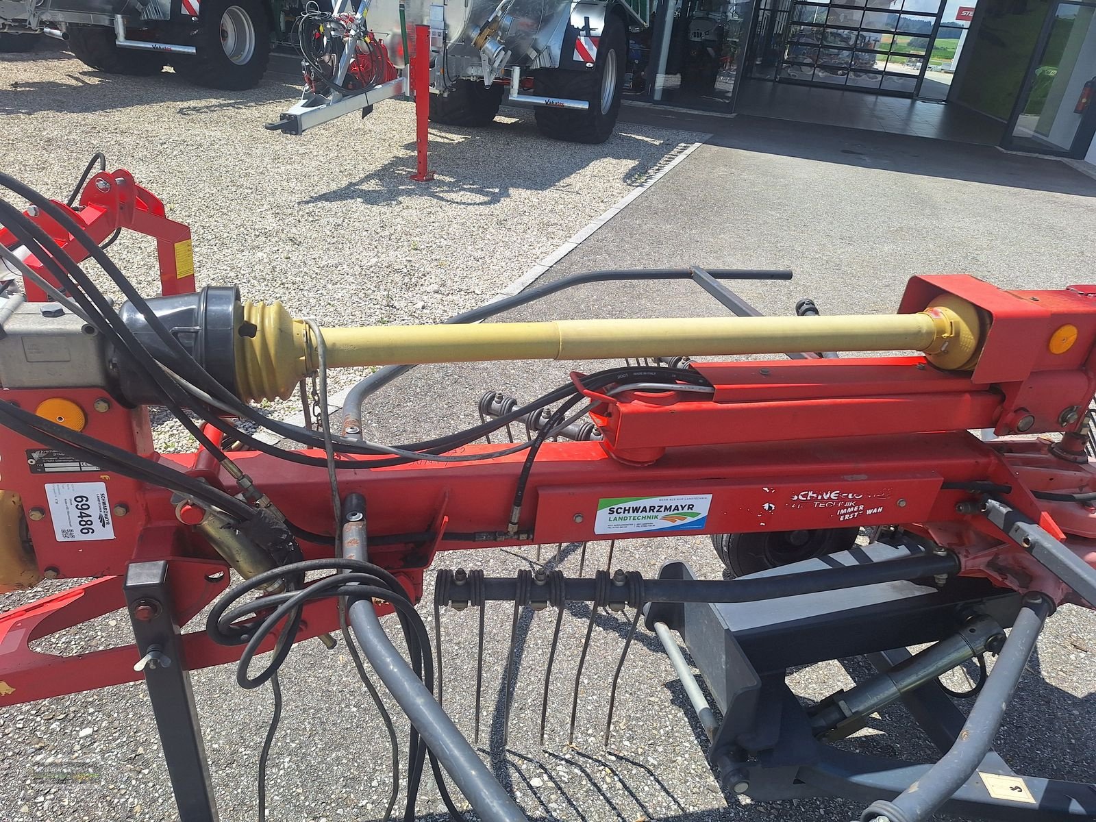 Schwader типа Vicon Andex 653 Wurmschwader, Gebrauchtmaschine в Gampern (Фотография 7)