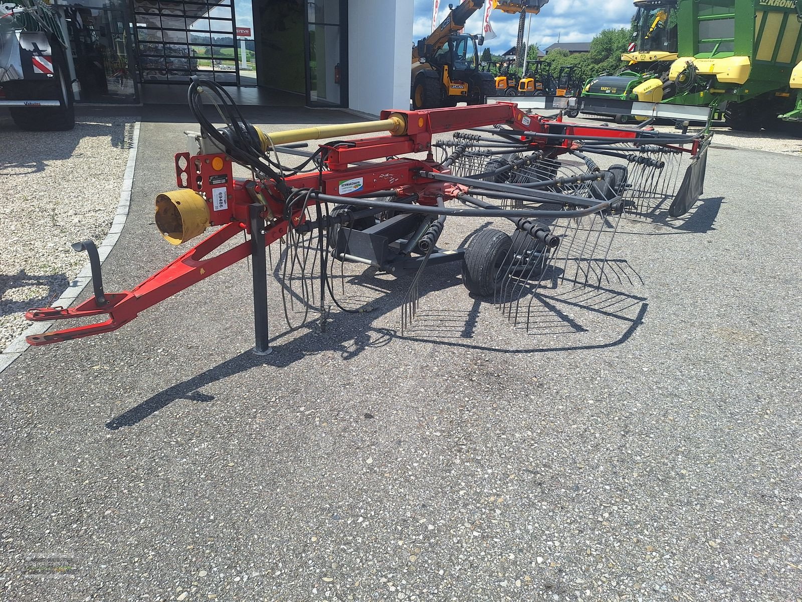 Schwader типа Vicon Andex 653 Wurmschwader, Gebrauchtmaschine в Gampern (Фотография 5)