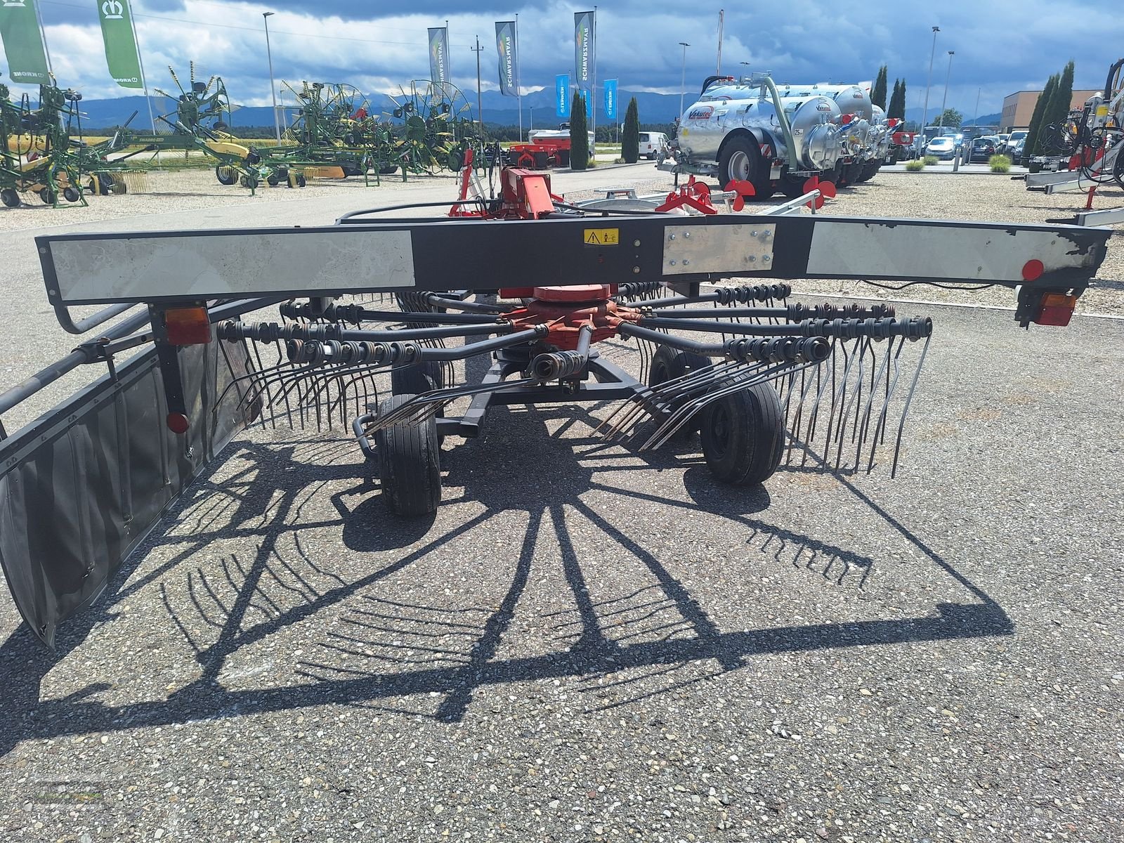 Schwader типа Vicon Andex 653 Wurmschwader, Gebrauchtmaschine в Gampern (Фотография 9)