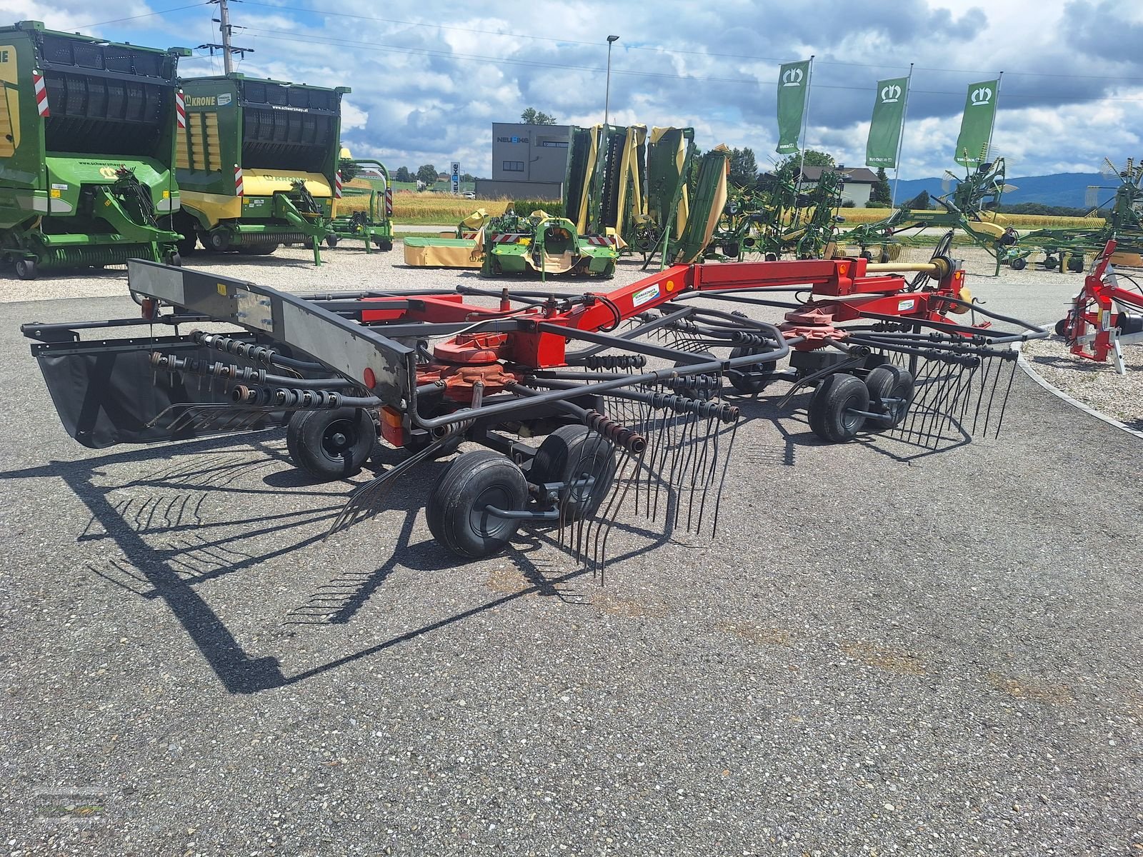 Schwader типа Vicon Andex 653 Wurmschwader, Gebrauchtmaschine в Gampern (Фотография 3)