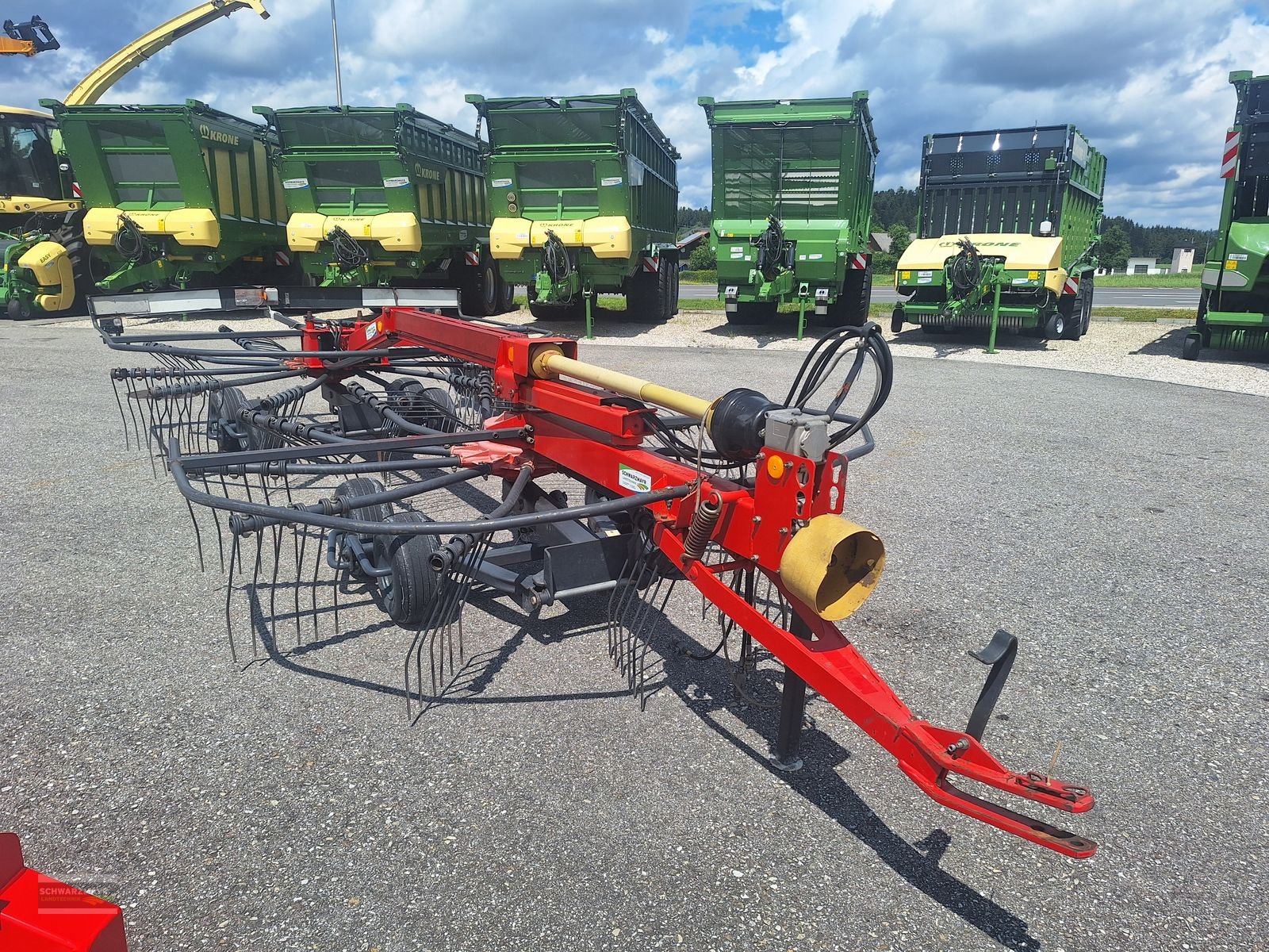 Schwader типа Vicon Andex 653 Wurmschwader, Gebrauchtmaschine в Gampern (Фотография 2)