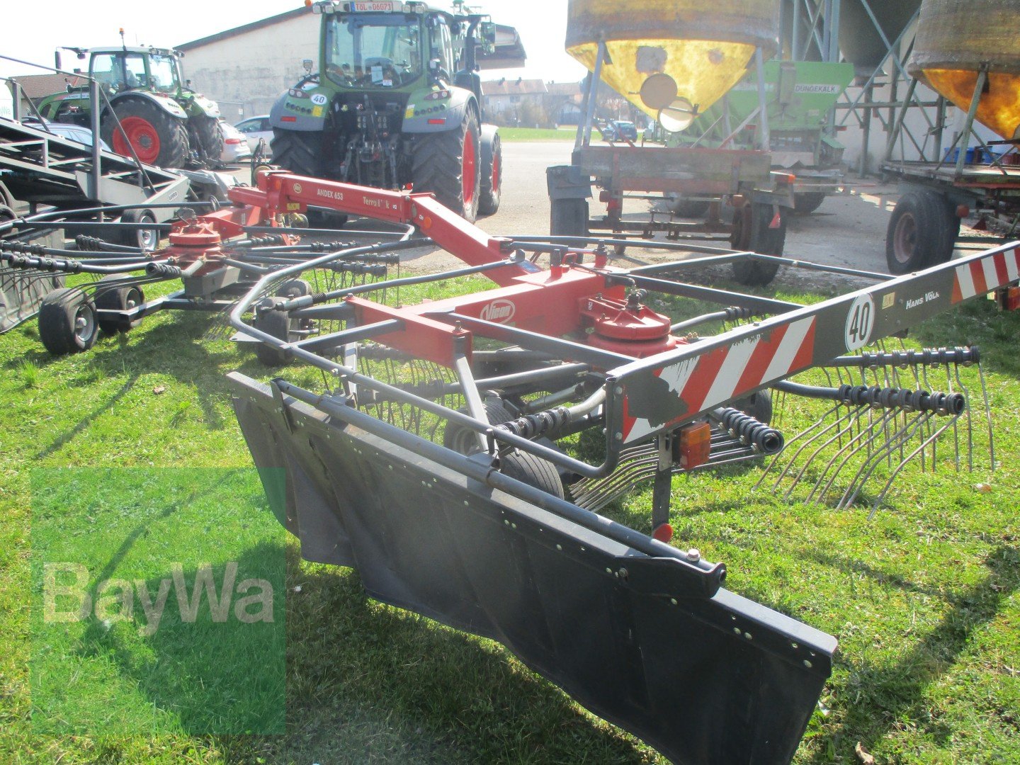 Schwader van het type Vicon Andex 653, Gebrauchtmaschine in Schönau b.Tuntenhausen (Foto 5)