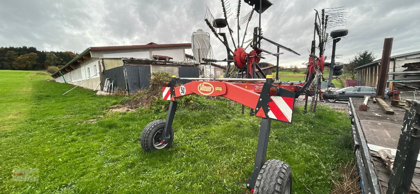 Schwader типа Vicon Andex 694 Vario, Gebrauchtmaschine в Langenau (Фотография 1)