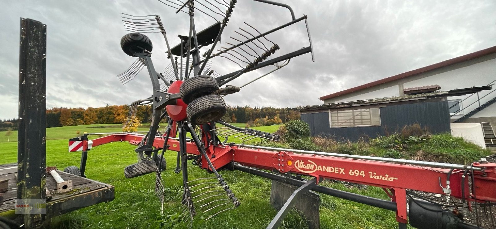 Schwader типа Vicon Andex 694 Vario, Gebrauchtmaschine в Langenau (Фотография 2)