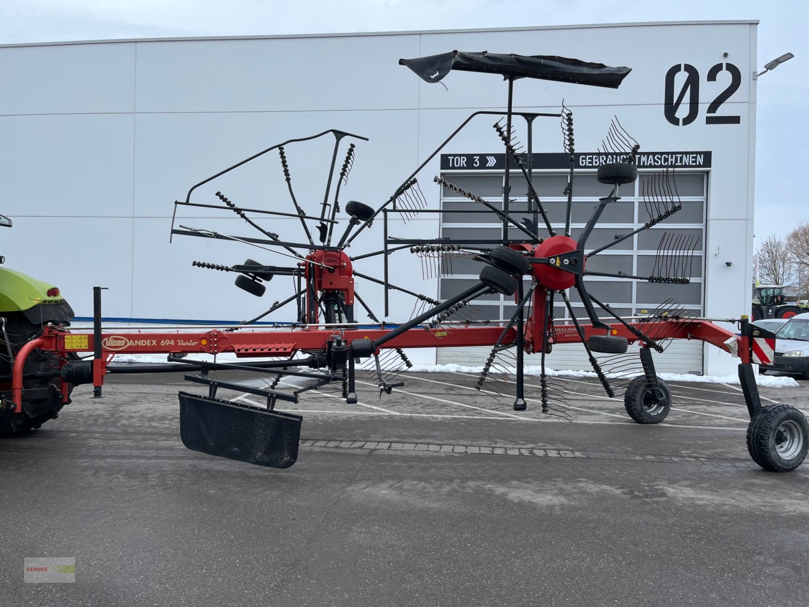 Schwader typu Vicon Andex 694 Vario, Gebrauchtmaschine v Langenau (Obrázek 1)