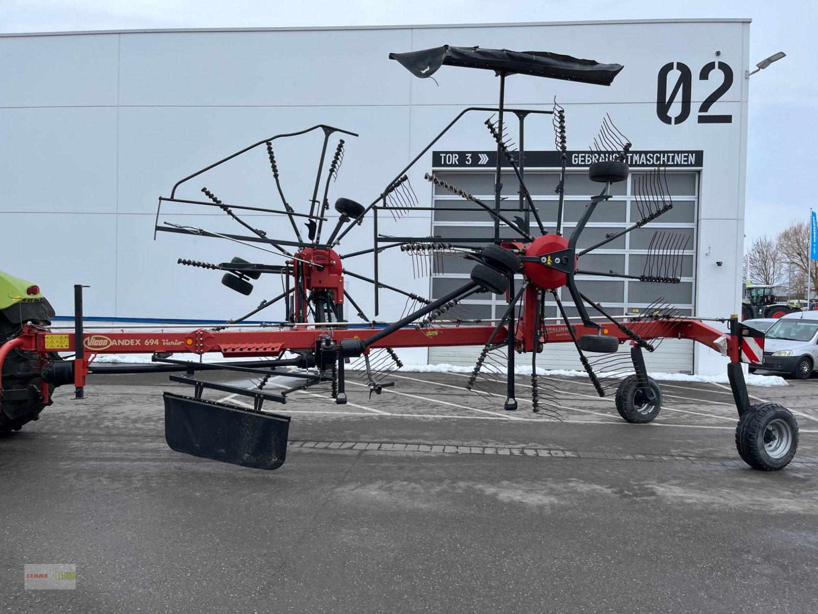 Schwader typu Vicon Andex 694 Vario, Gebrauchtmaschine v Langenau (Obrázek 2)