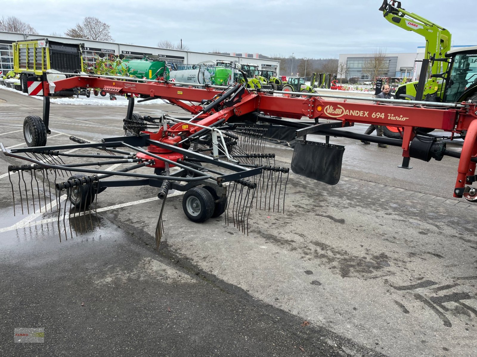 Schwader typu Vicon Andex 694 Vario, Gebrauchtmaschine v Langenau (Obrázek 4)