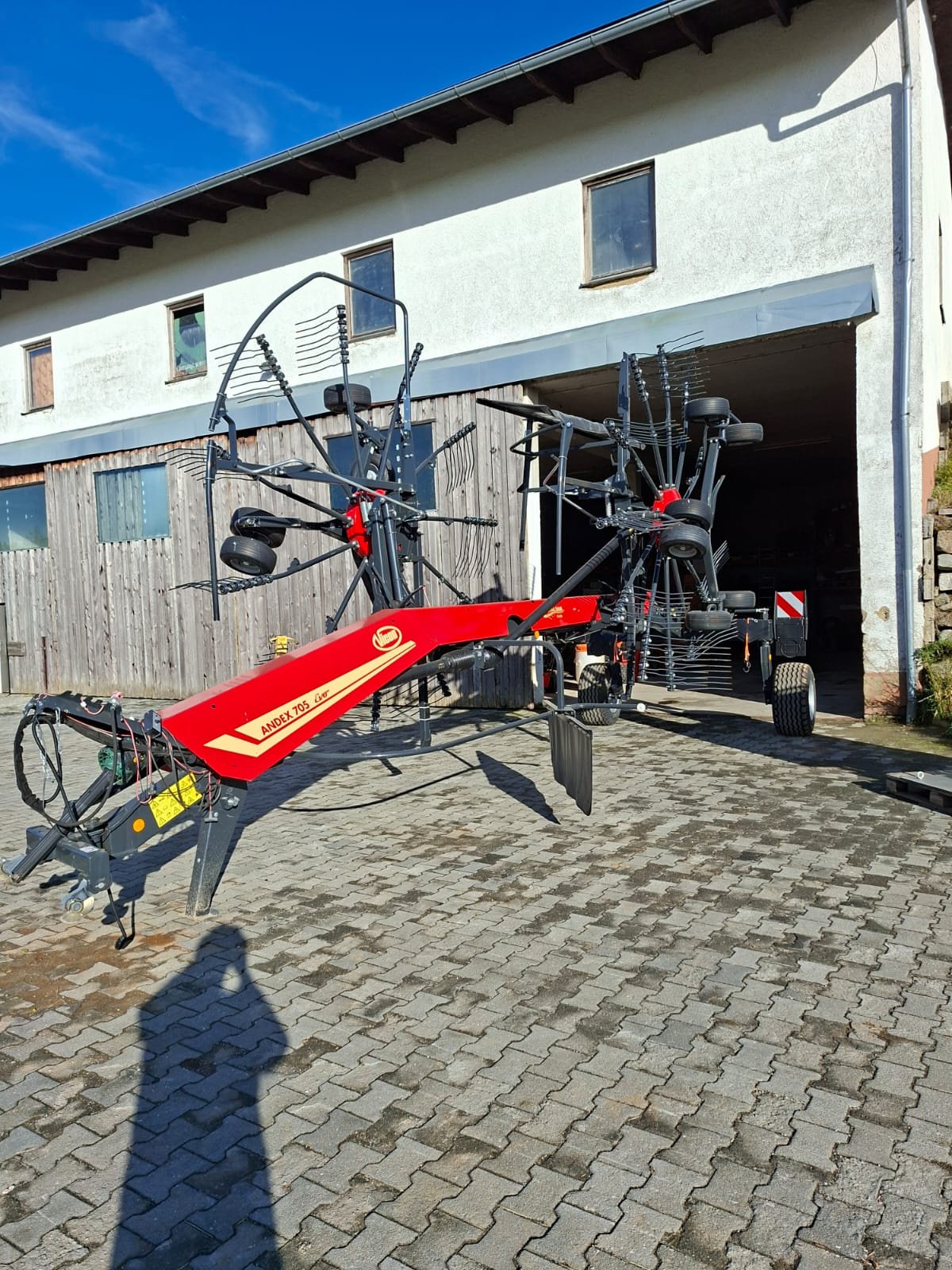 Schwader του τύπου Vicon Andex 705 Evo, Gebrauchtmaschine σε Wegscheid (Φωτογραφία 2)