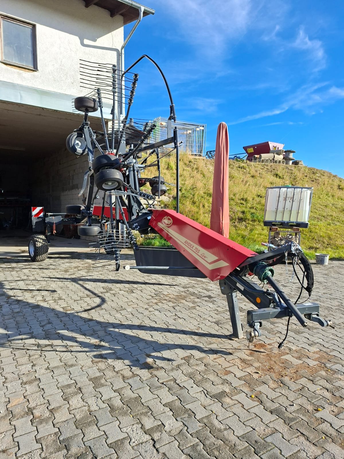 Schwader typu Vicon Andex 705 Evo, Neumaschine v Wegscheid (Obrázek 1)