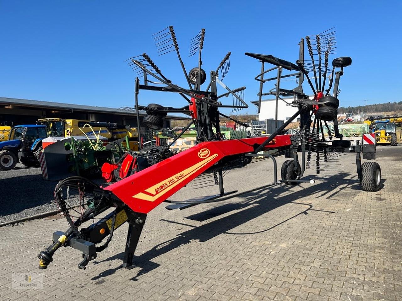 Schwader typu Vicon Andex 705 Vario, Gebrauchtmaschine v Neuhof - Dorfborn (Obrázek 2)