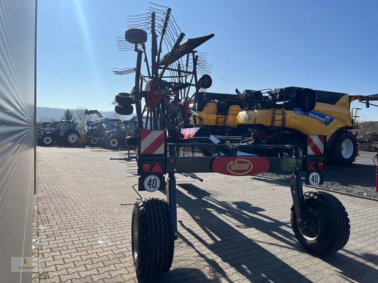 Schwader typu Vicon Andex 705 Vario, Gebrauchtmaschine v Neuhof - Dorfborn (Obrázek 4)