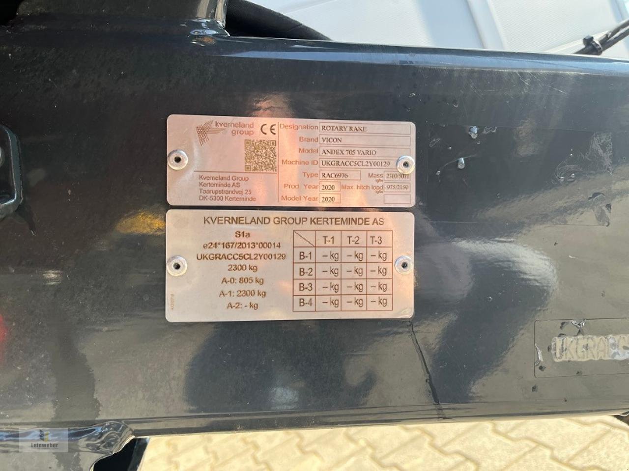 Schwader typu Vicon Andex 705 Vario, Gebrauchtmaschine v Neuhof - Dorfborn (Obrázek 7)