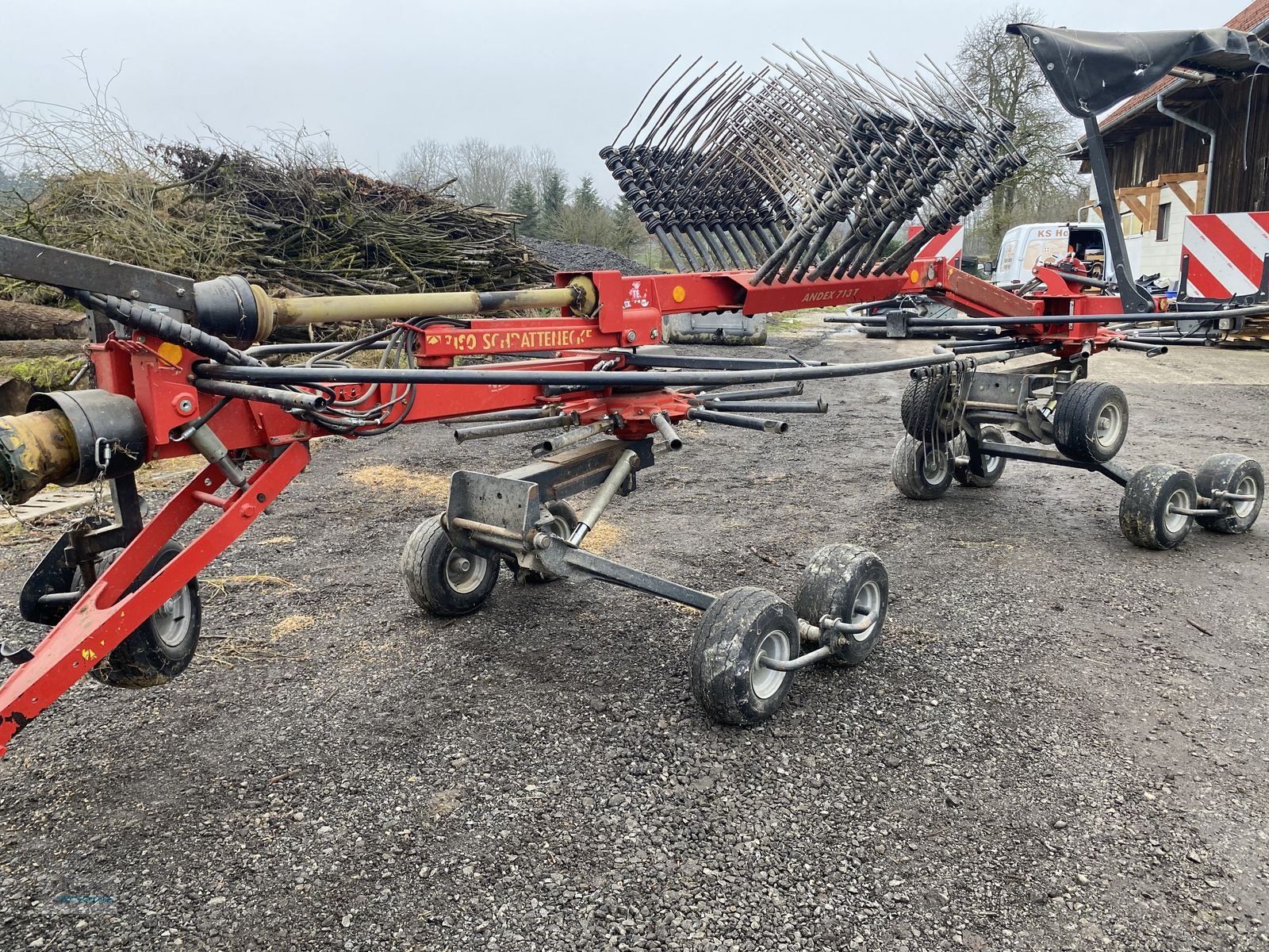 Schwader типа Vicon Andex 713 T, Gebrauchtmaschine в Niederkappel (Фотография 1)