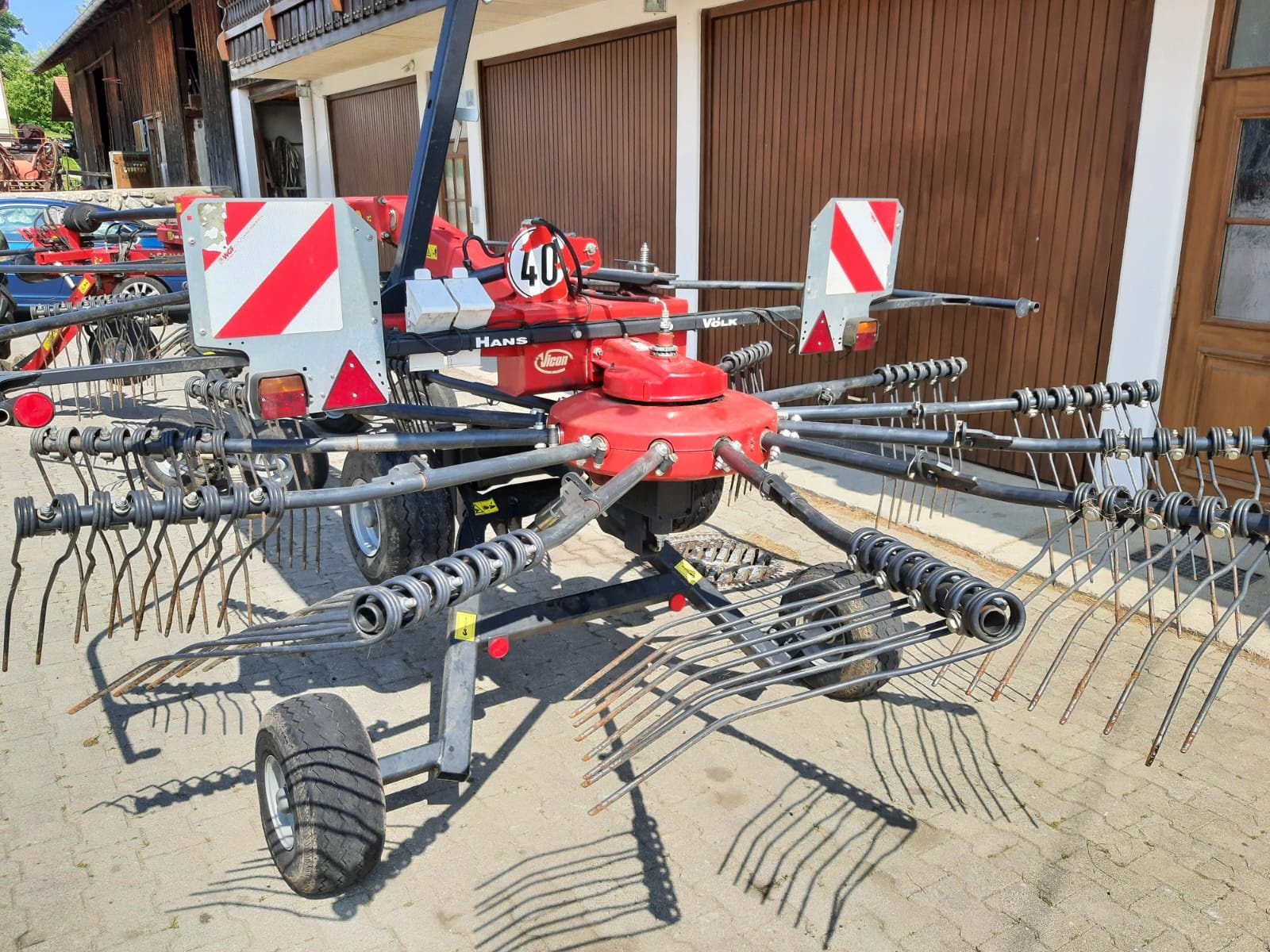 Schwader of the type Vicon Andex 714 EVO, Gebrauchtmaschine in Eurasburg (Picture 5)