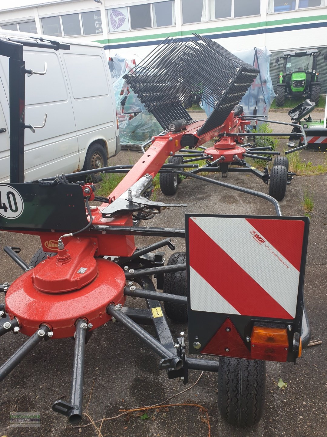 Schwader of the type Vicon Andex 714 T Evo -Sonderfinanzierung mit 0,00 % p. a. möglich-, Neumaschine in Diessen (Picture 5)